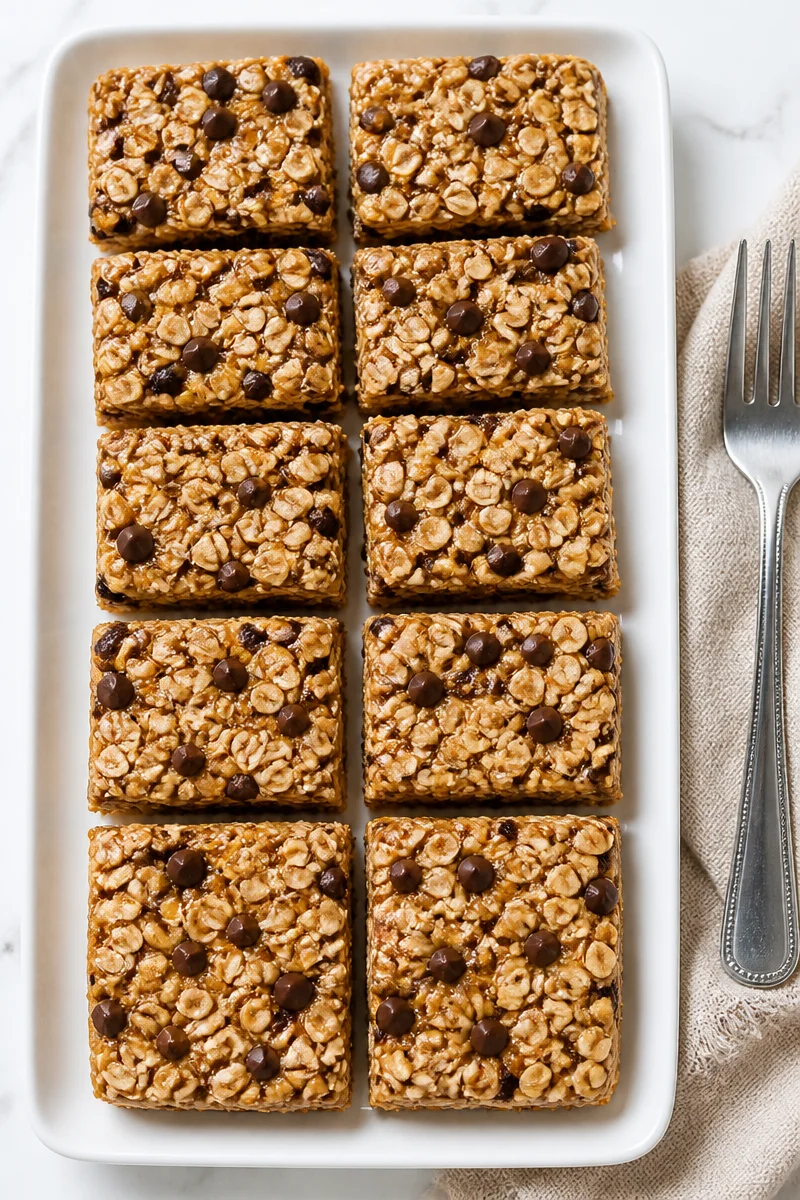 Chewy Oatmeal Chocolate Chip Granola Bar