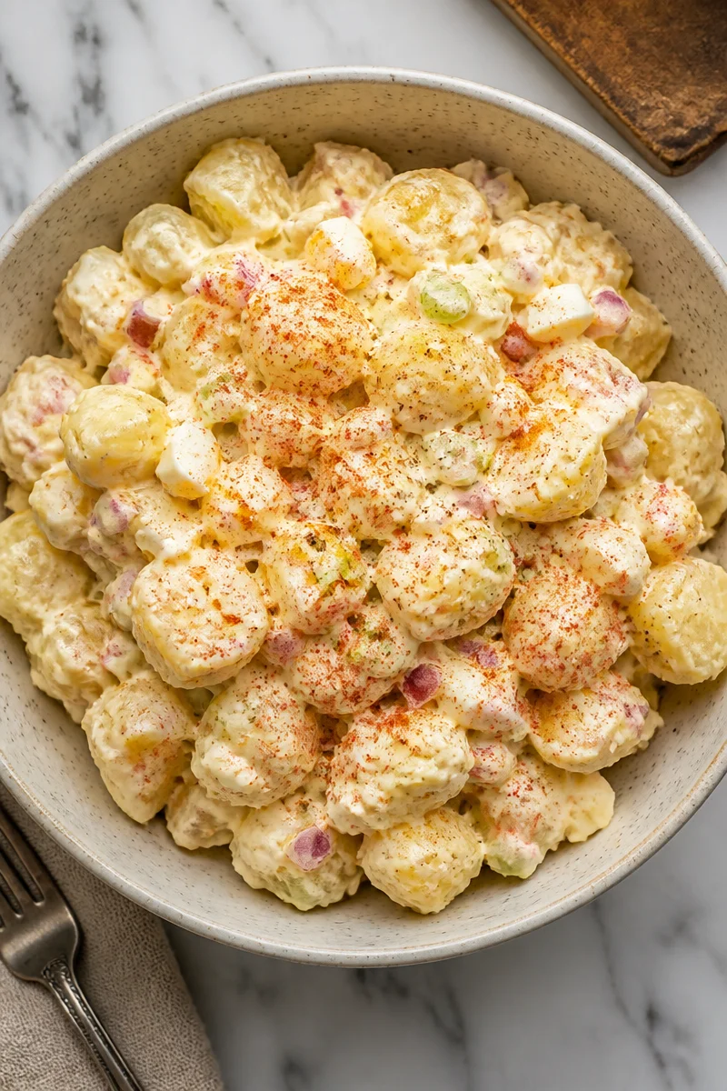 Classic American Potato And Egg Salad