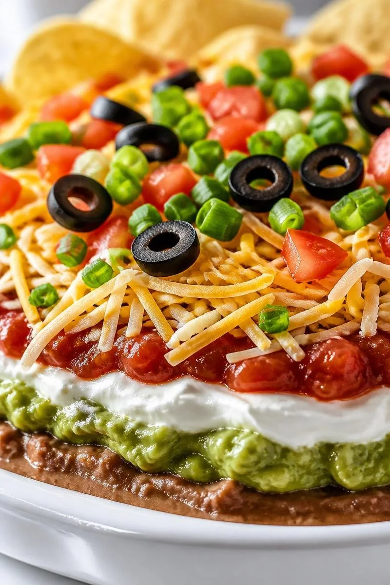 Classic Game Day Tailgate 7 Layer Dip