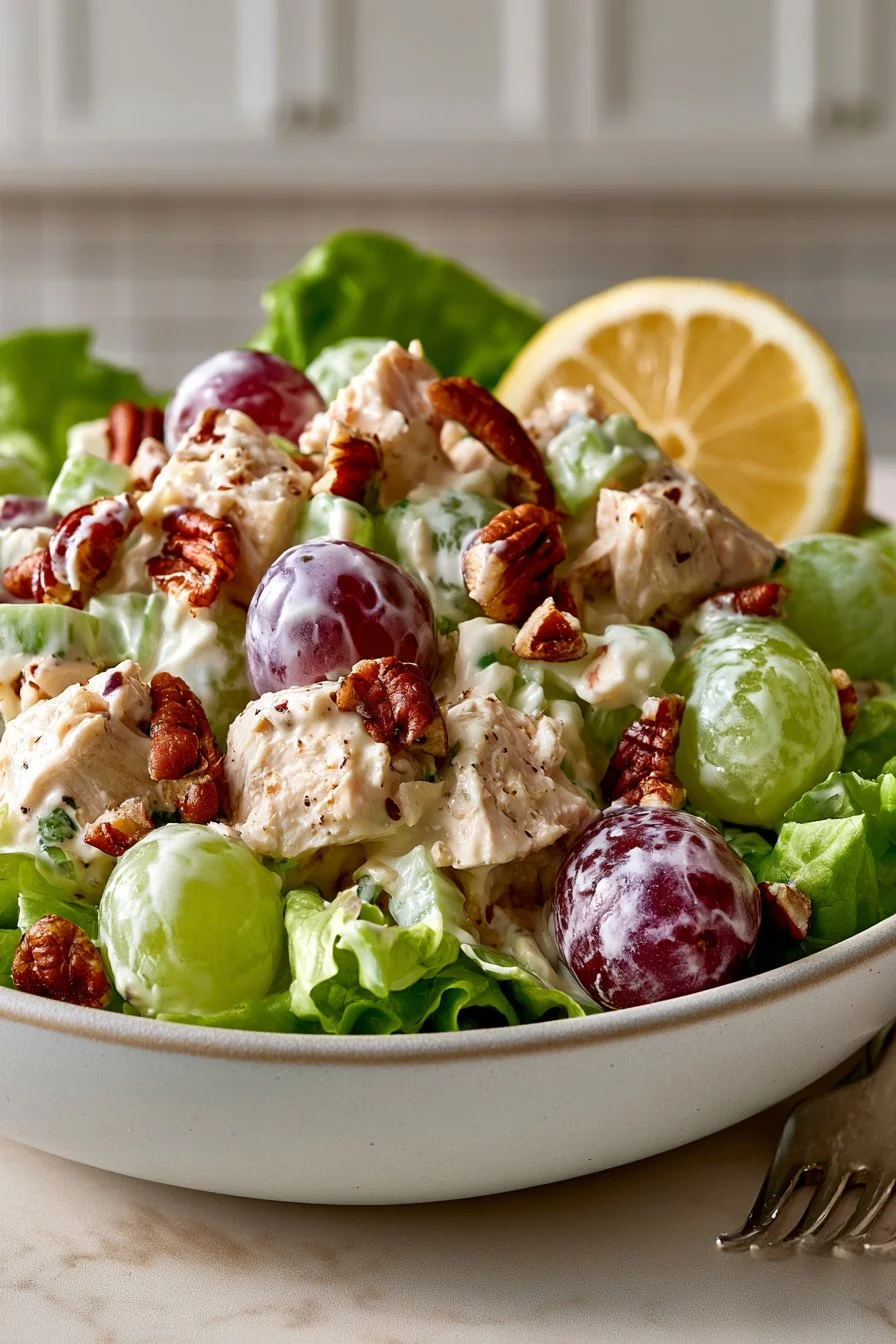 Classic Pecan Grape Chicken Salad