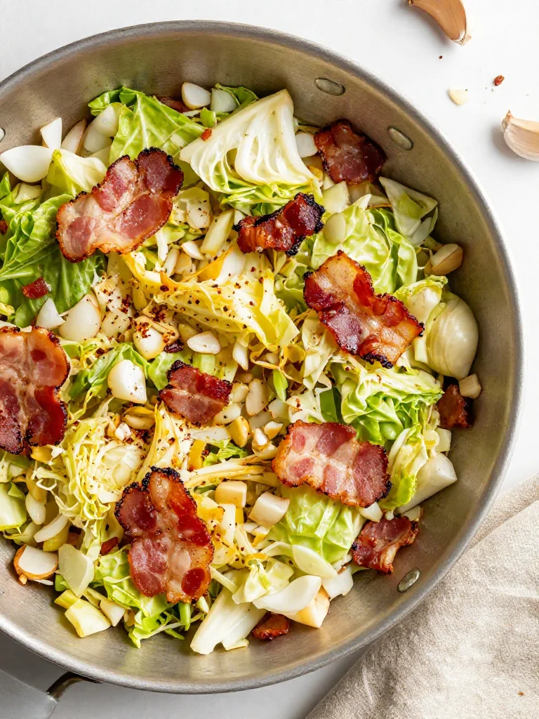 Classic Southern Pan Fried Cabbage