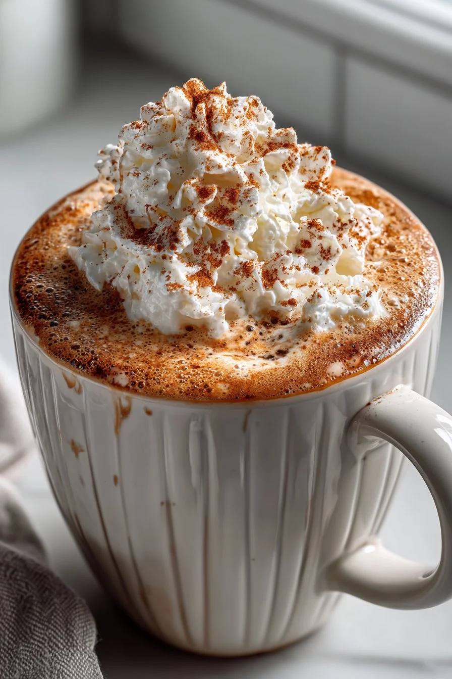 Cozy Fall Cinnamon Pumpkin Spice Latte
