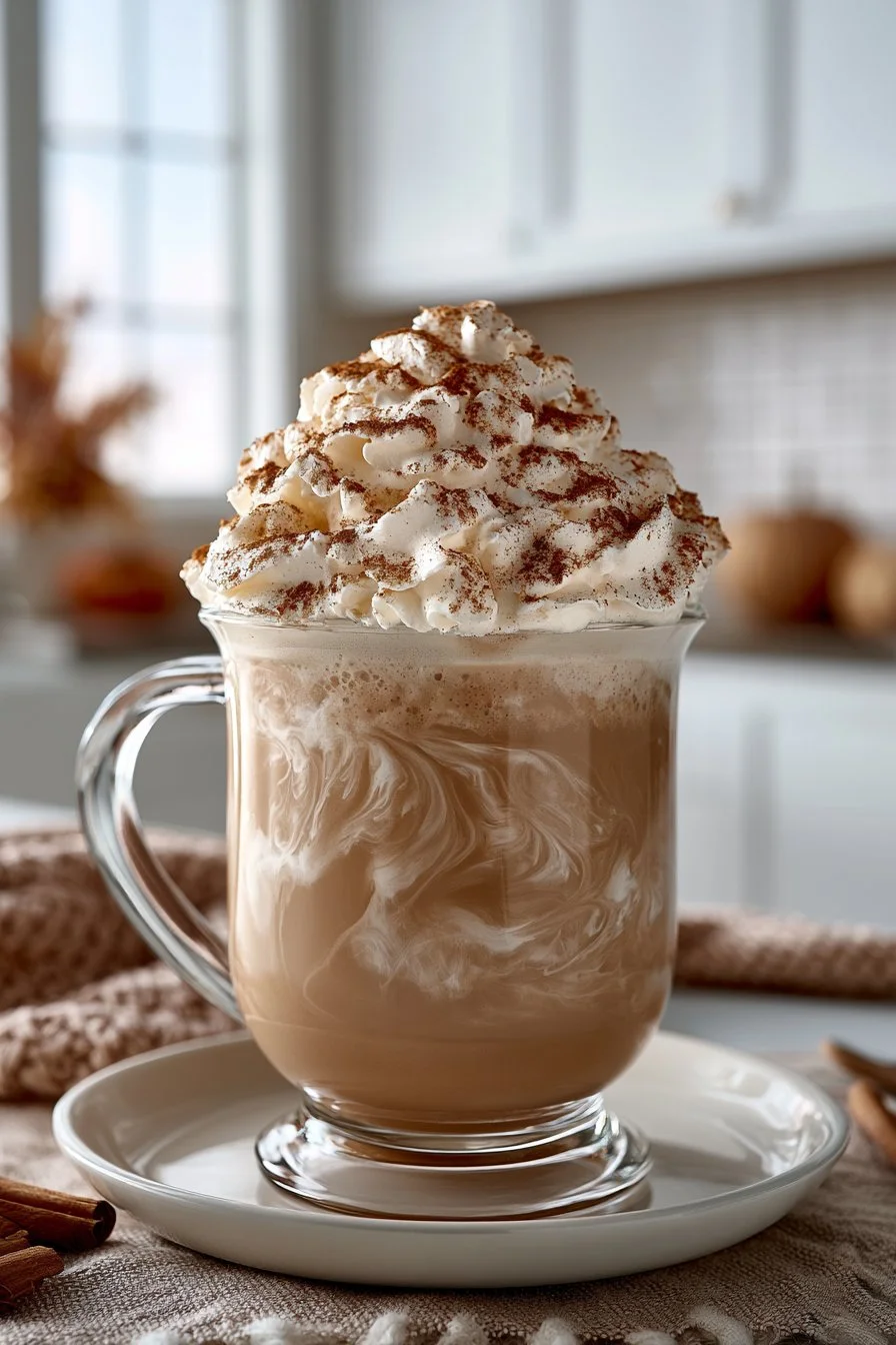 Cozy Fall Morning Pumpkin Spice Latte