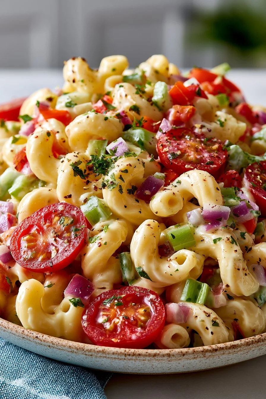 Creamy Macaroni Classic Pasta Salad