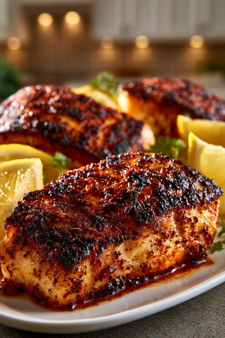Creole Blackened Red Snapper Recipe