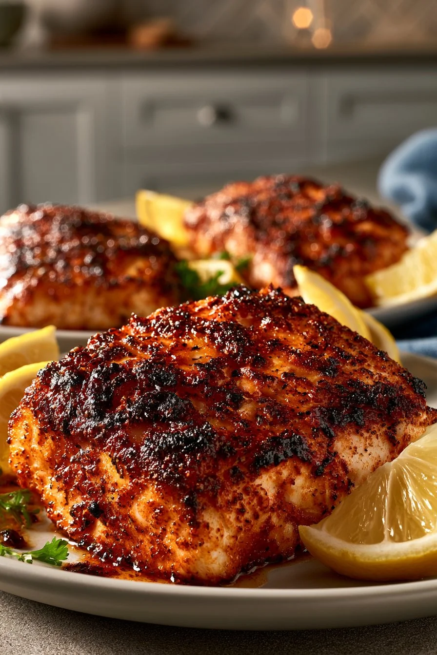 Creole Blackened Red Snapper Recipe