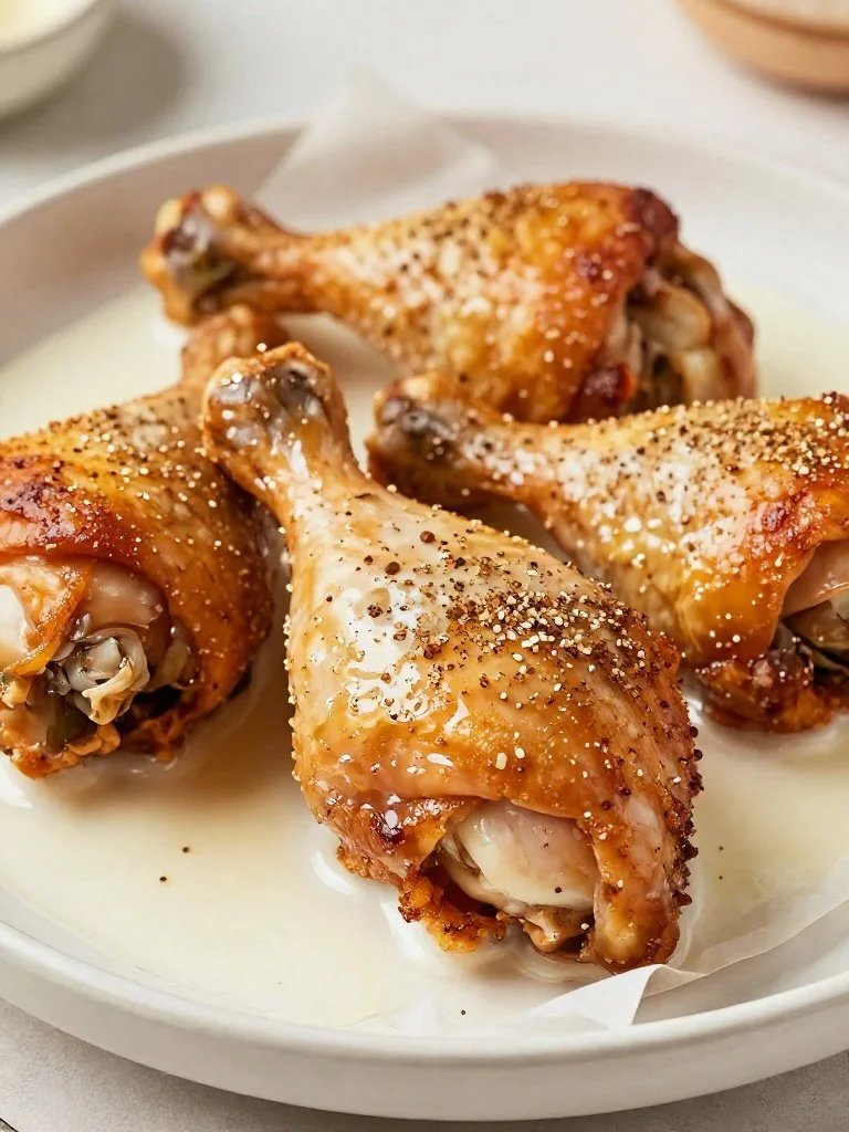 Crispy Baked Buttermilk Chicken Leg Recipe