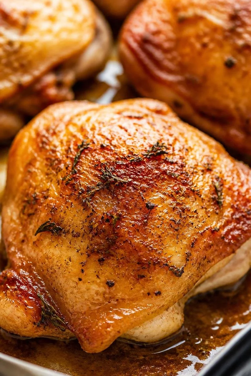 Crispy Skin Oven Baked Chicken