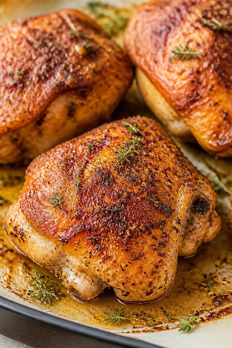 Crispy Skin Oven Baked Chicken