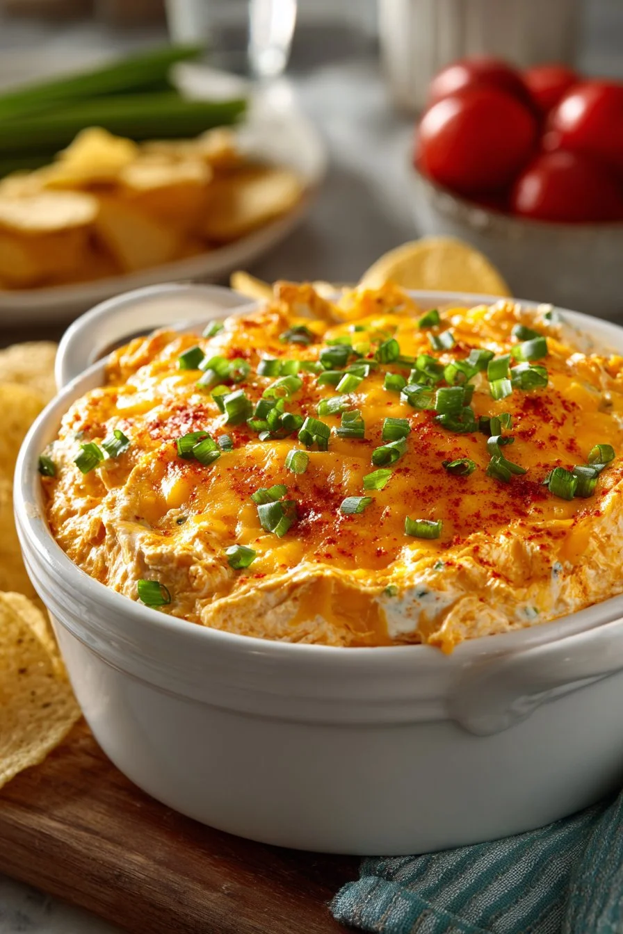 Crockpot Buffalo Chicken Dip