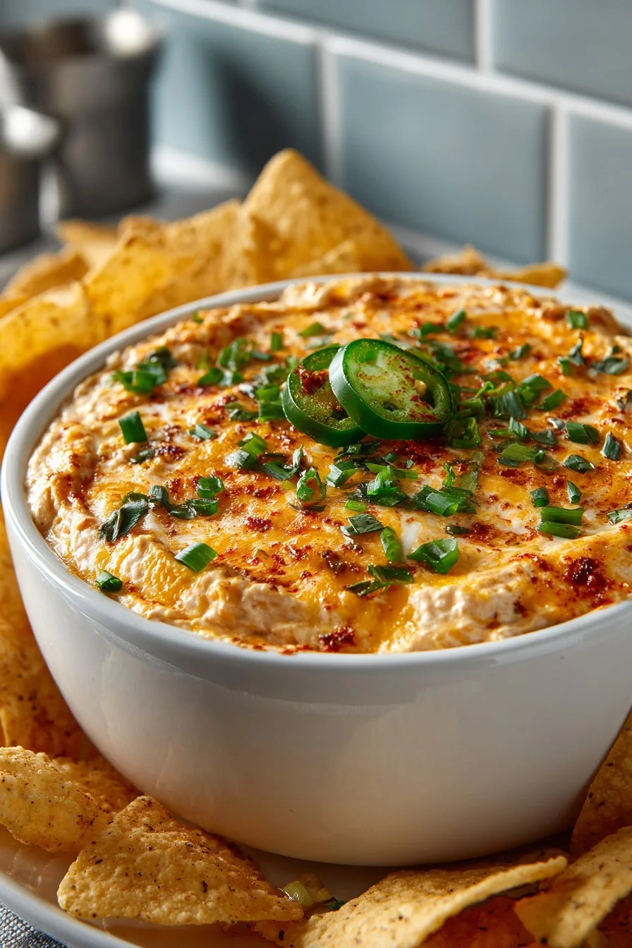 Easy Bean and Cheese Texas Trash Dip