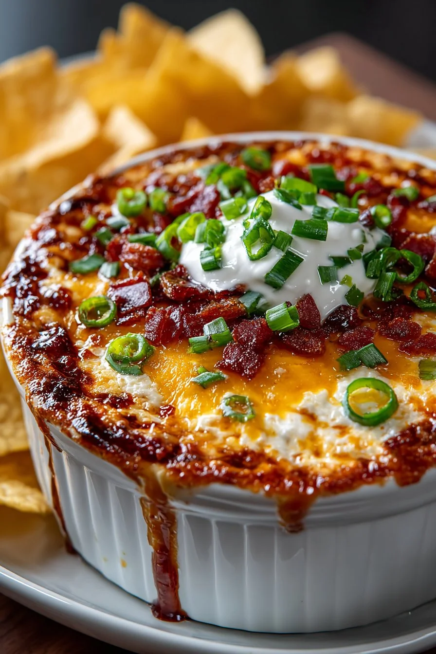 Easy Bean and Cheese Texas Trash Dip