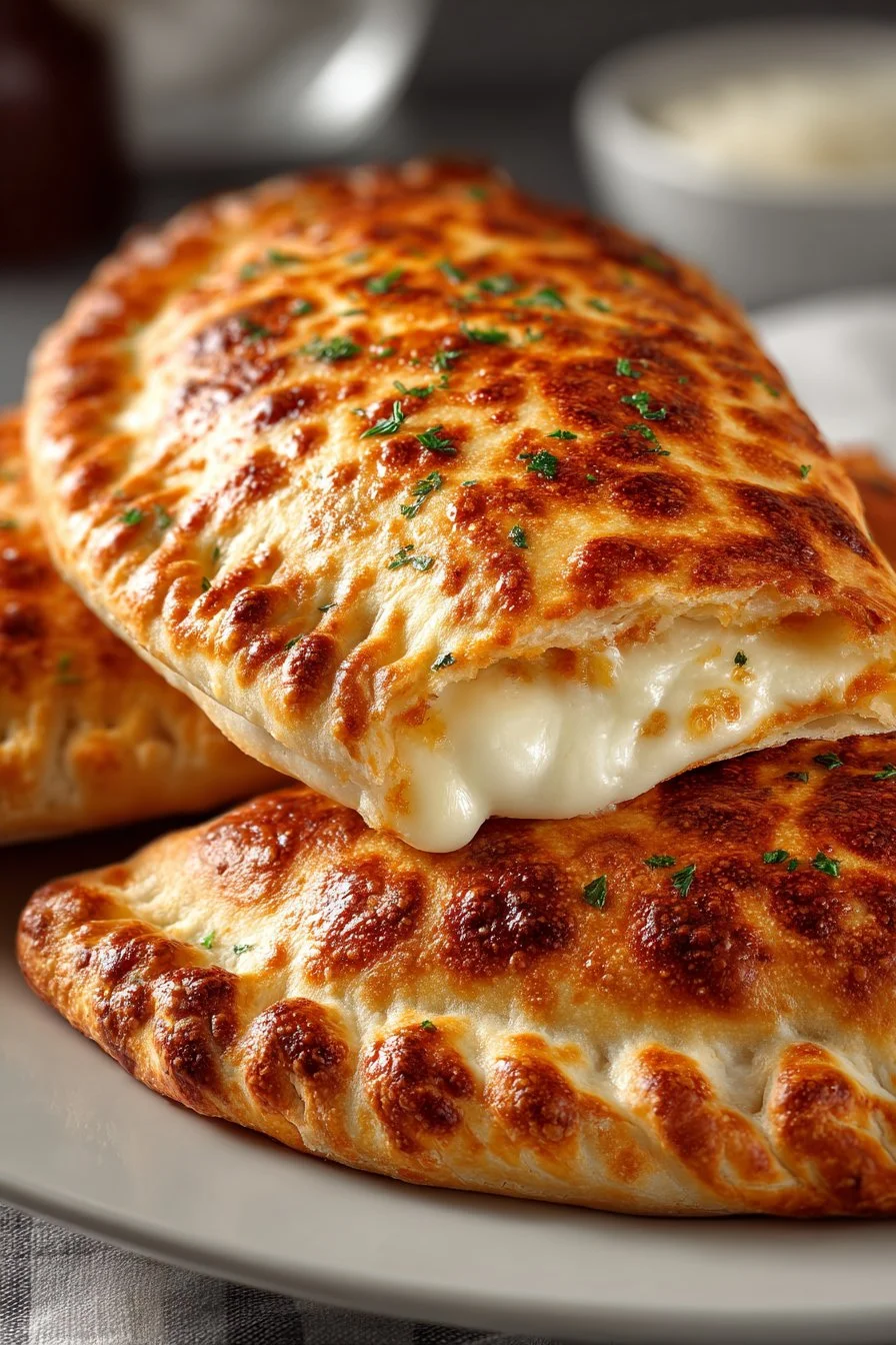 Easy Homemade Calzones with Pizza Dough