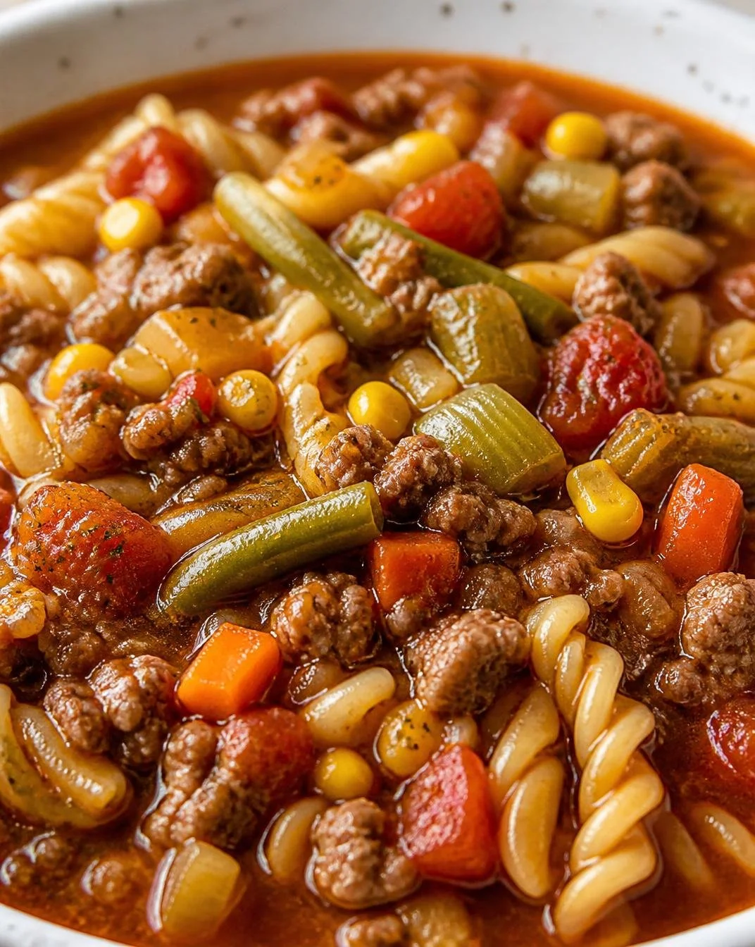 Grandma's Hearty Hamburger Soup