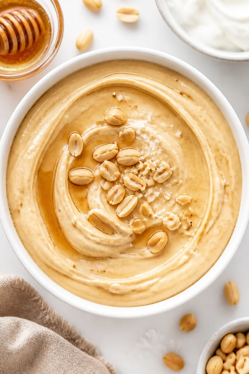 Healthy Greek Yogurt Peanut Butter Dip