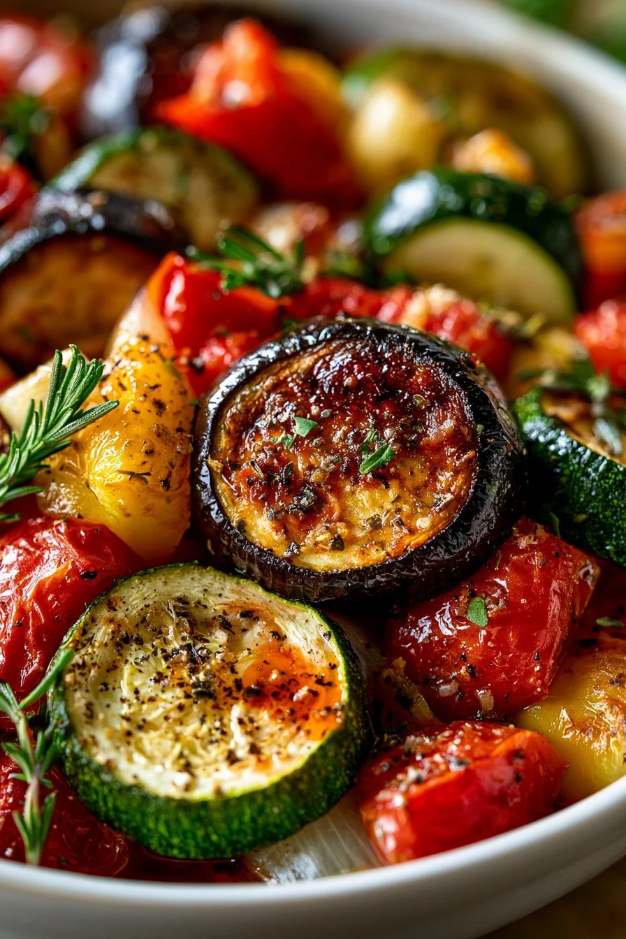 Hearty Oven Roasted Ratatouille Recipe