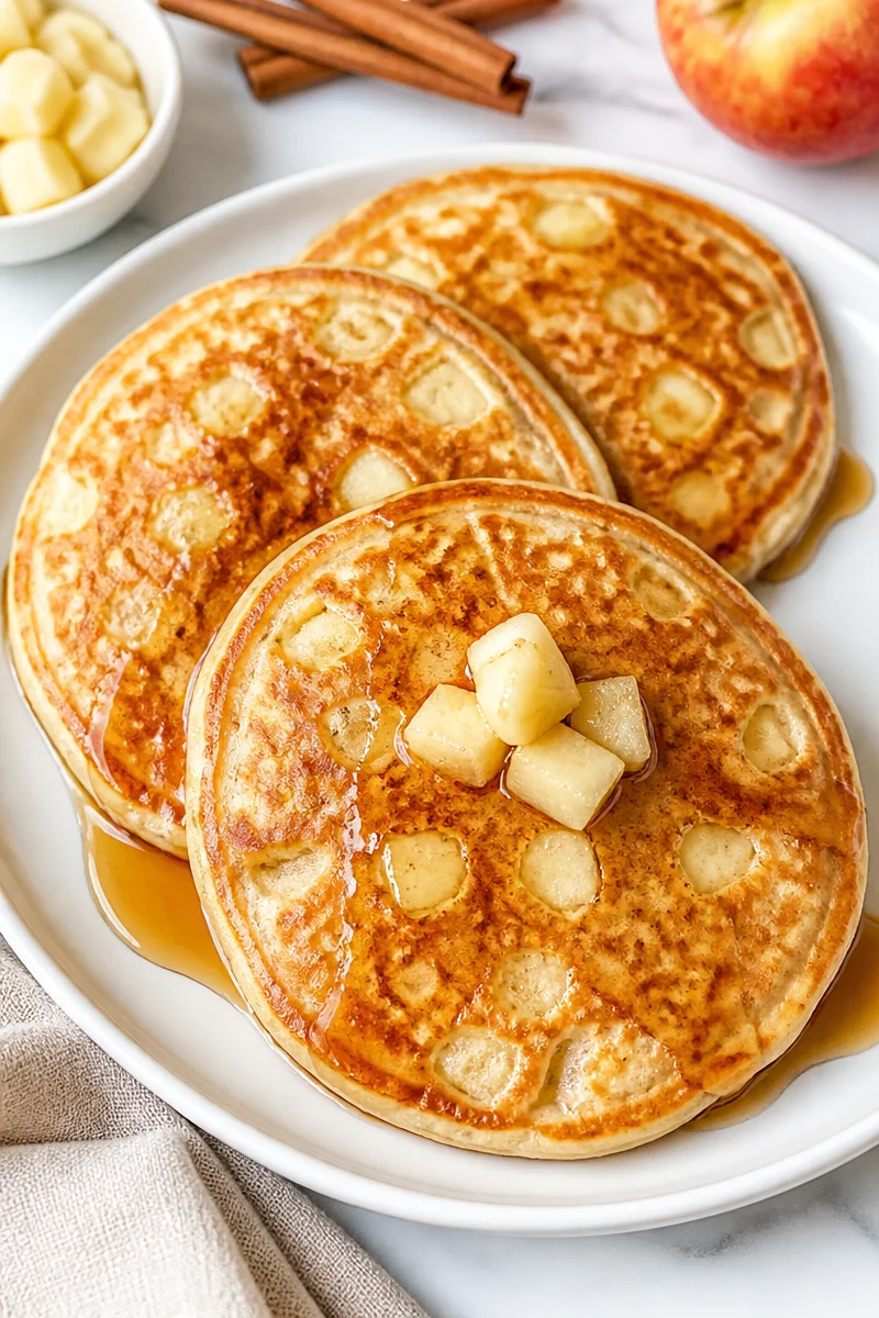 Homemade Apple Cinnamon Buttermilk Pancakes Homemade Apple Cinnamon Buttermilk Pancakes
