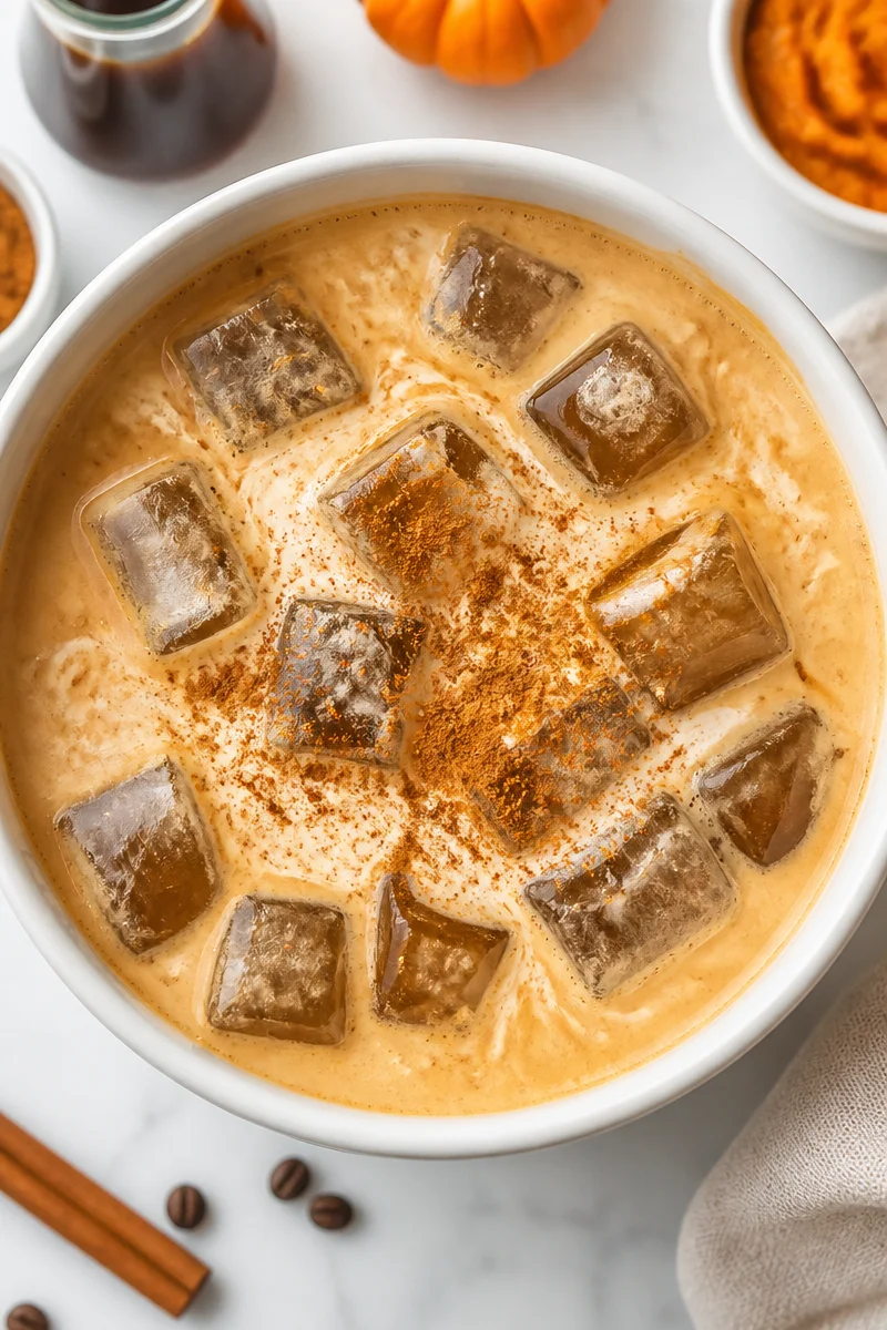 Homemade Cold Brew Pumpkin Sweet Cream