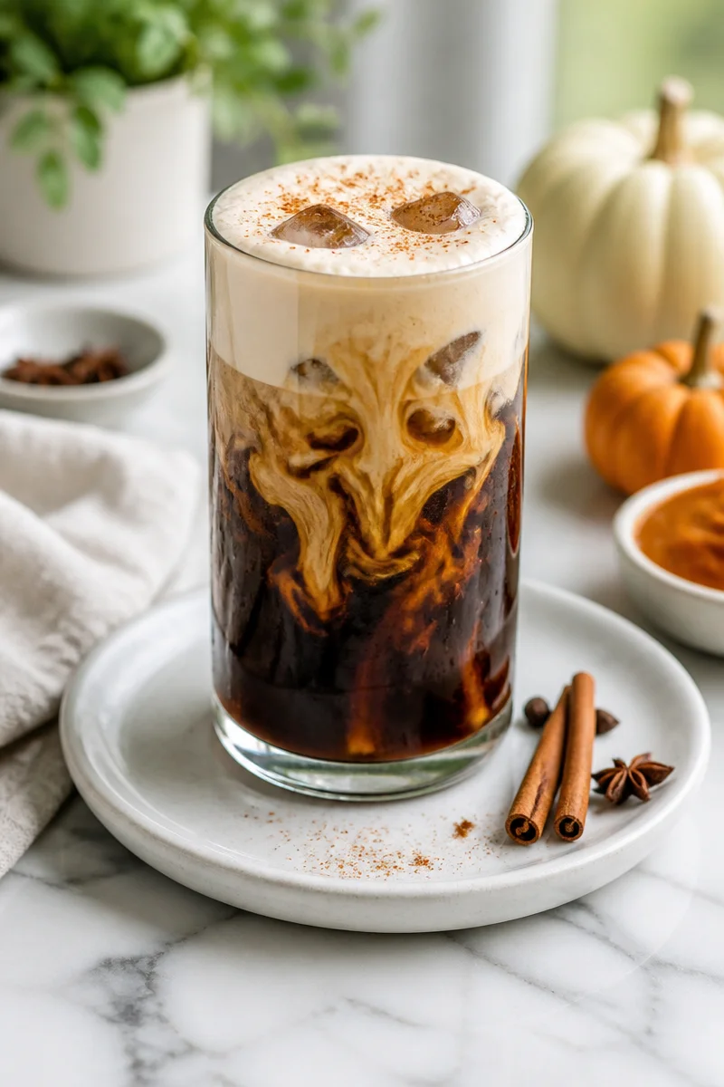 Homemade Cold Brew Pumpkin Sweet Cream