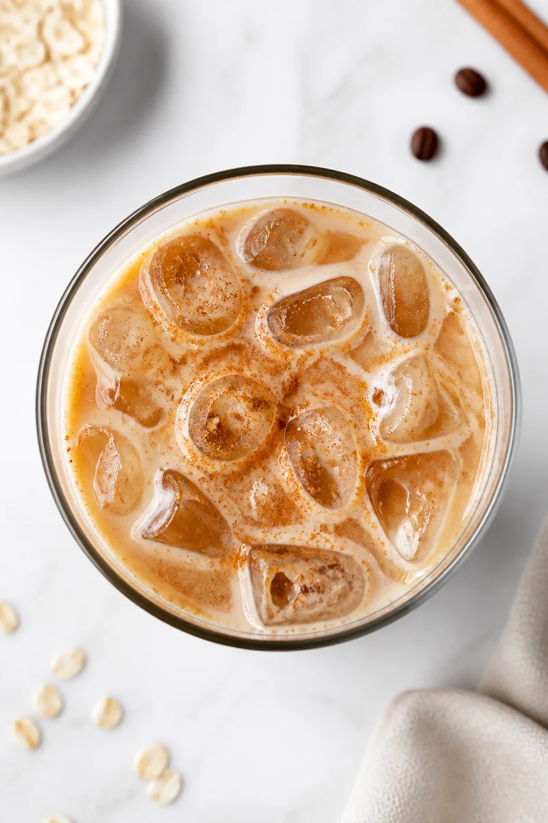 Iced Cinnamon Dolce Oat Milk Latte