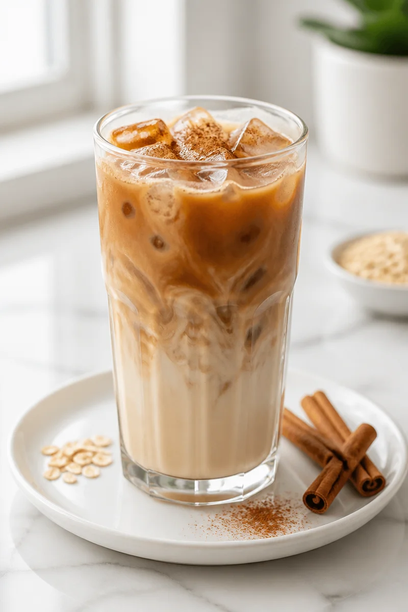 Iced Cinnamon Dolce Oat Milk Latte