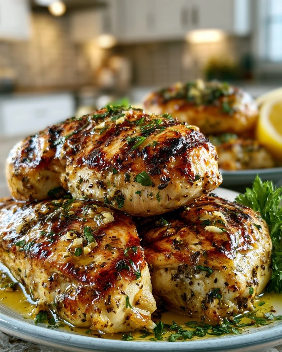 Lemon Herb Marinated Greek Chicken