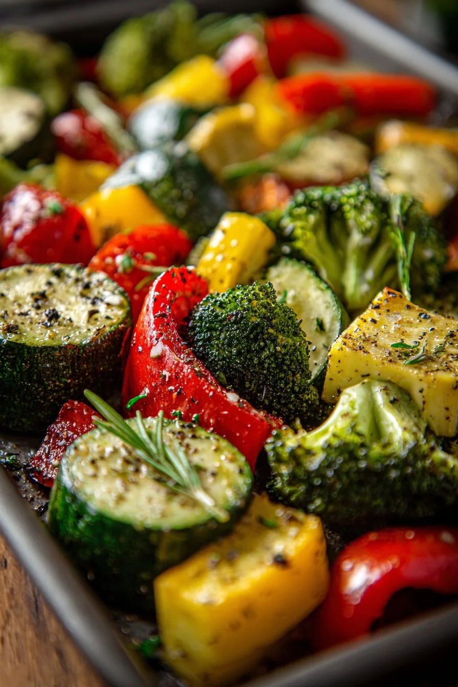 Low Carb Roasted Veggies