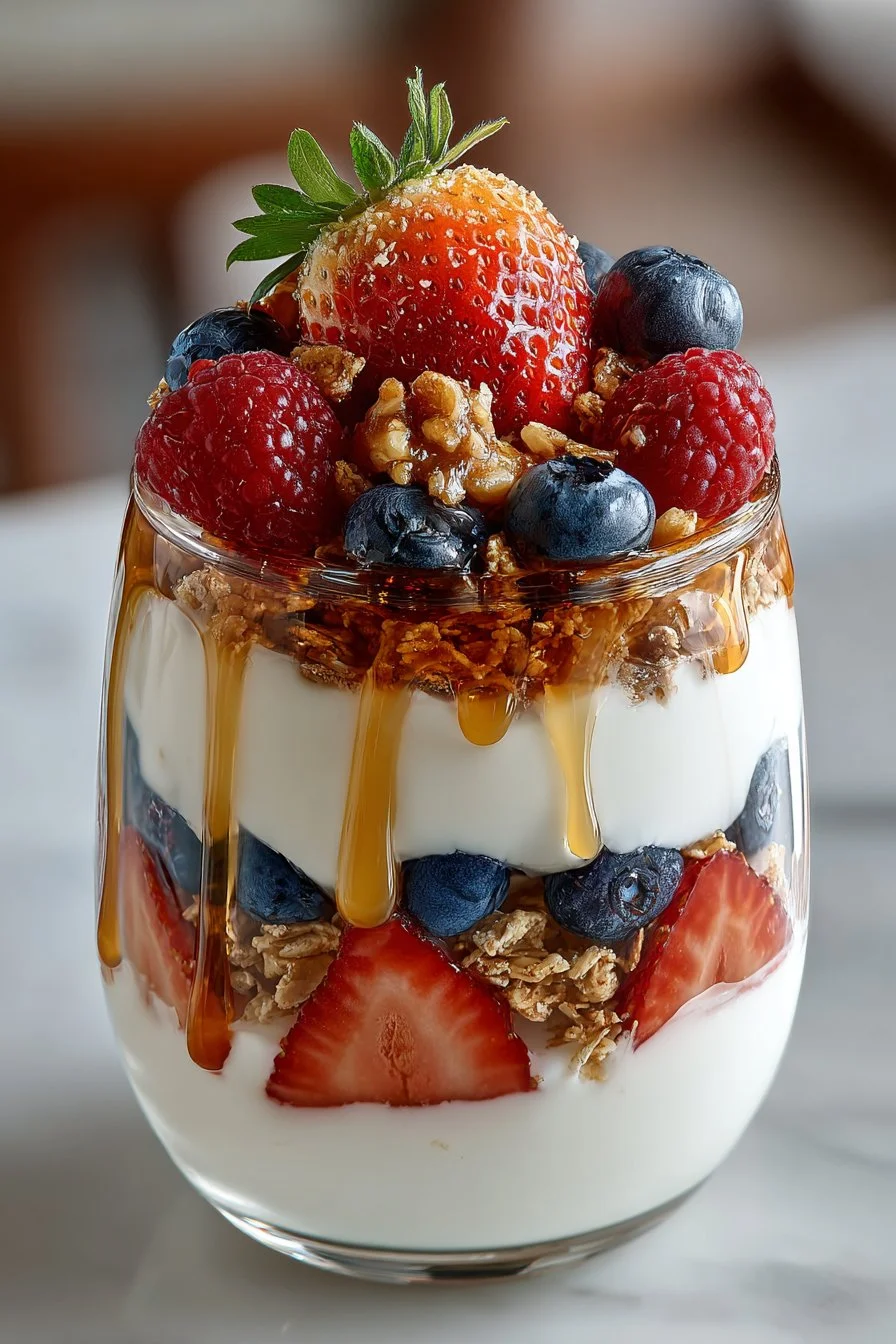 Make Ahead Yogurt Parfait Breakfast Bar