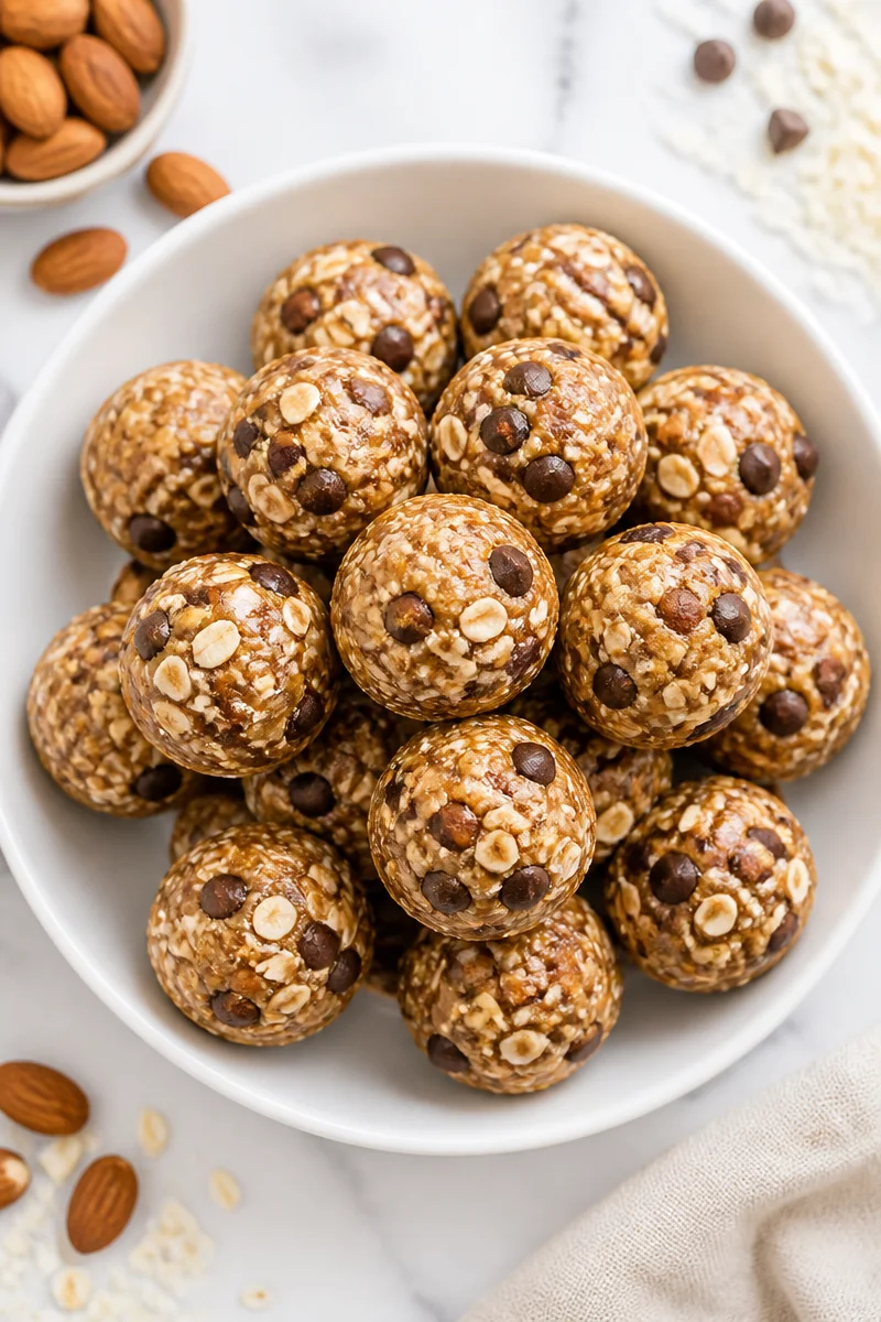 No Bake Almond Joy Energy Bite