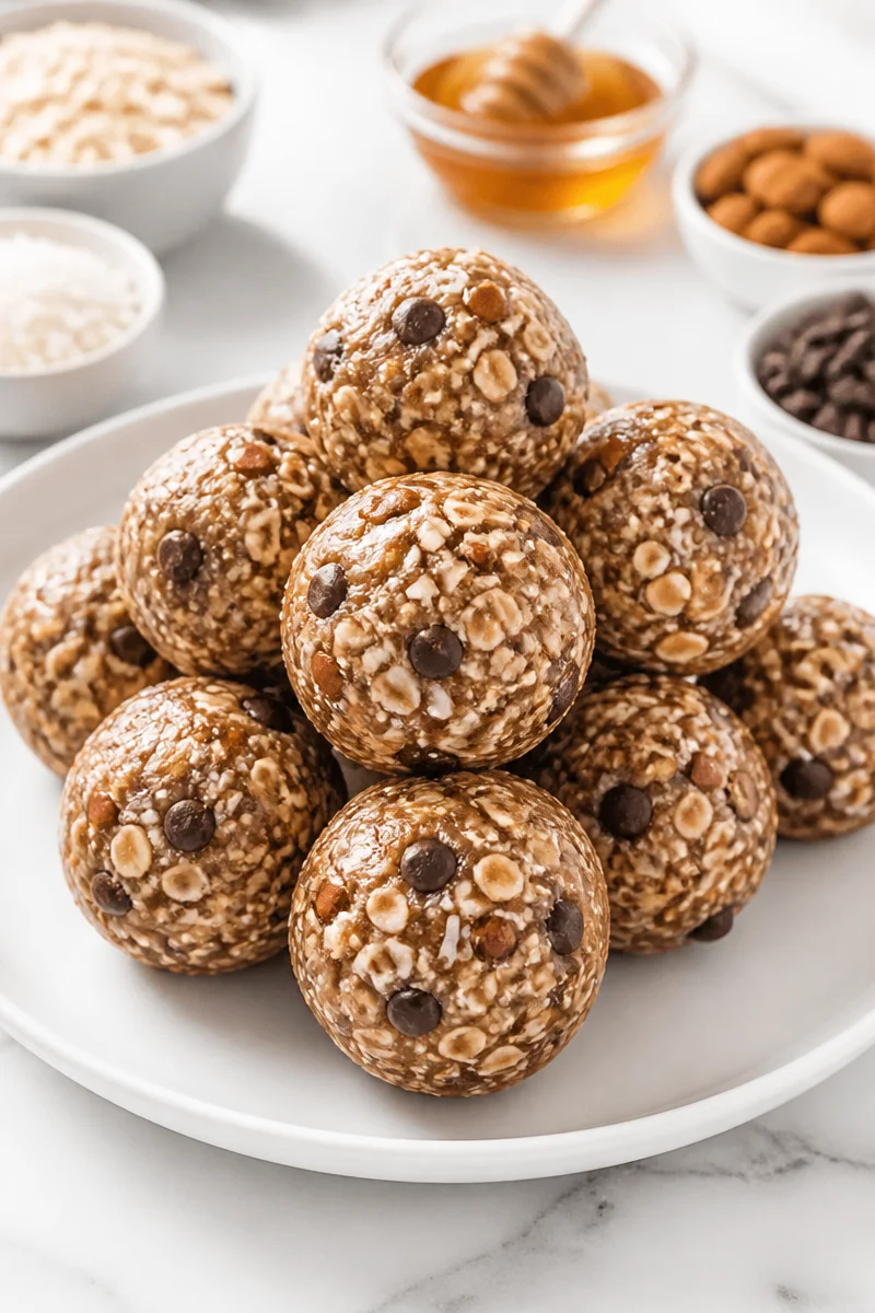 No Bake Almond Joy Energy Bite