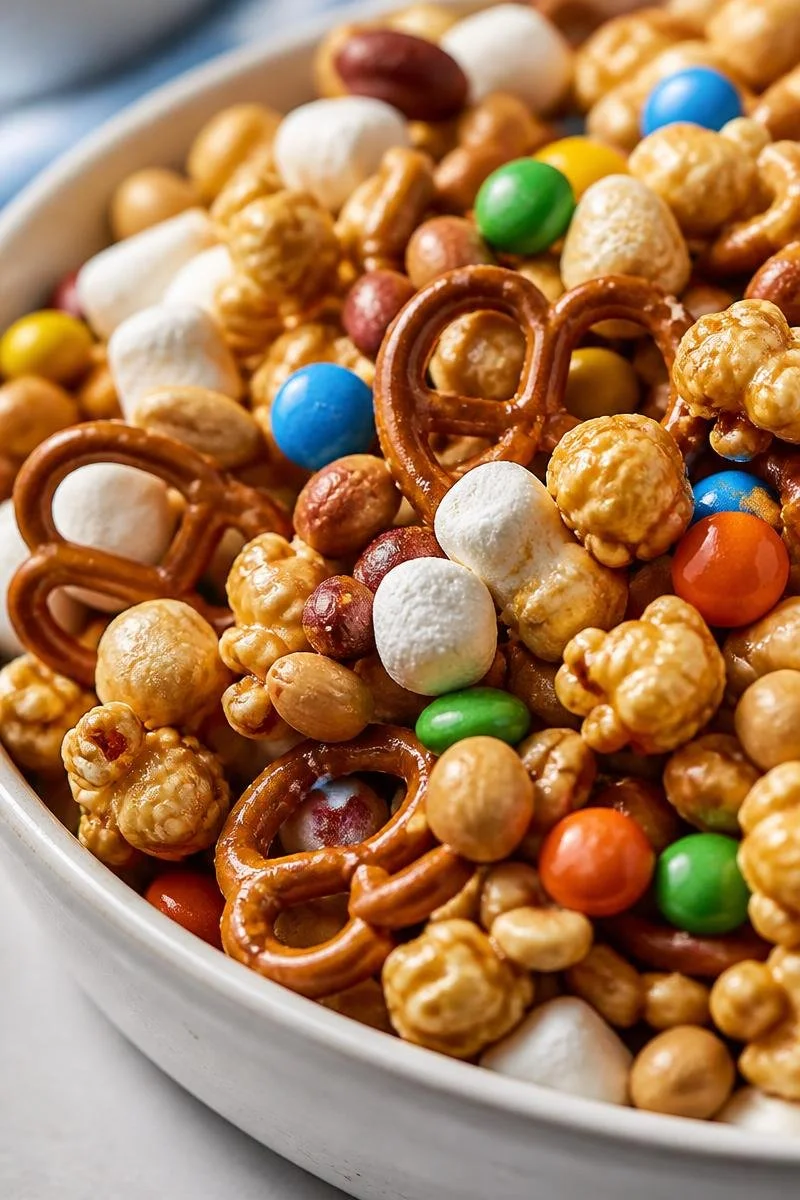Old Fashioned Sweet and Salty Junk Food Snack Mix