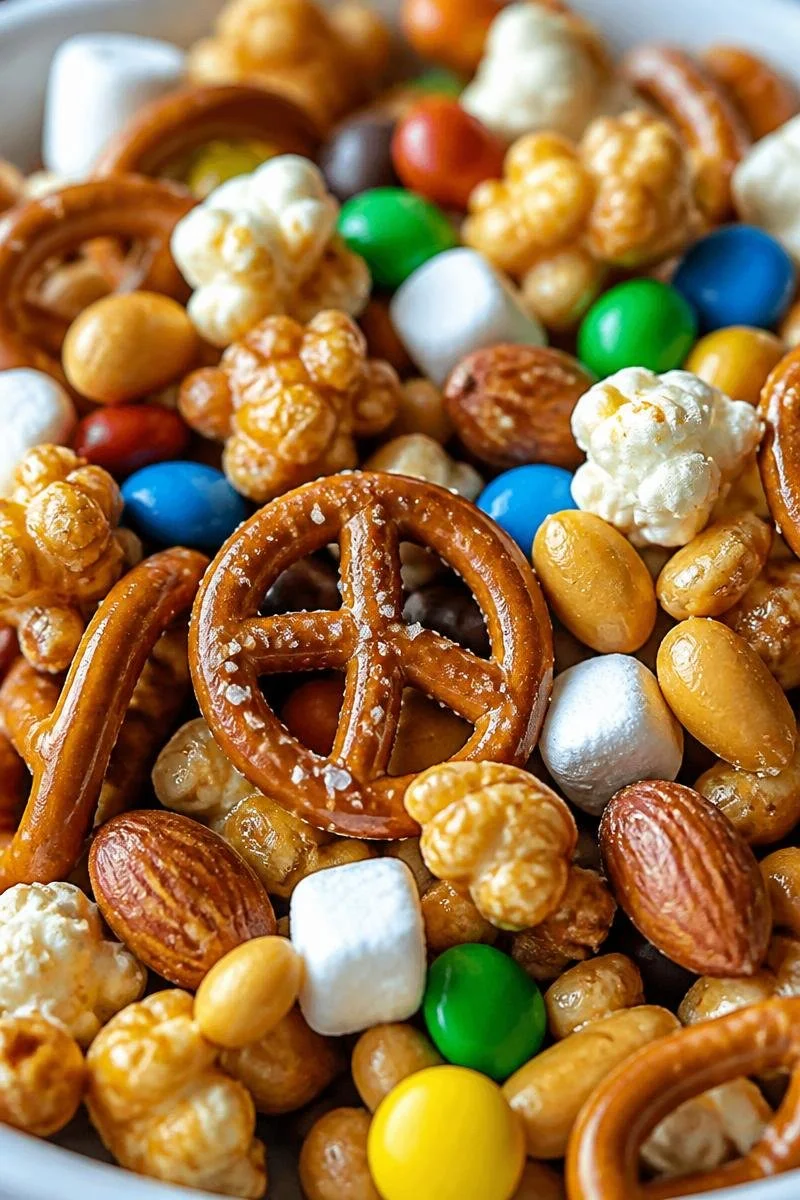 Old Fashioned Sweet and Salty Junk Food Snack Mix