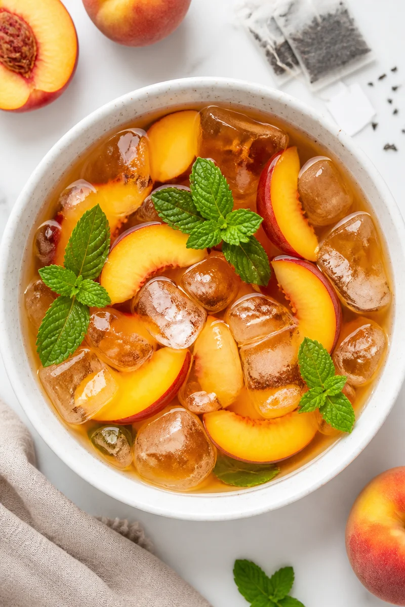 Refreshing Iced Peach Black Tea Recipe