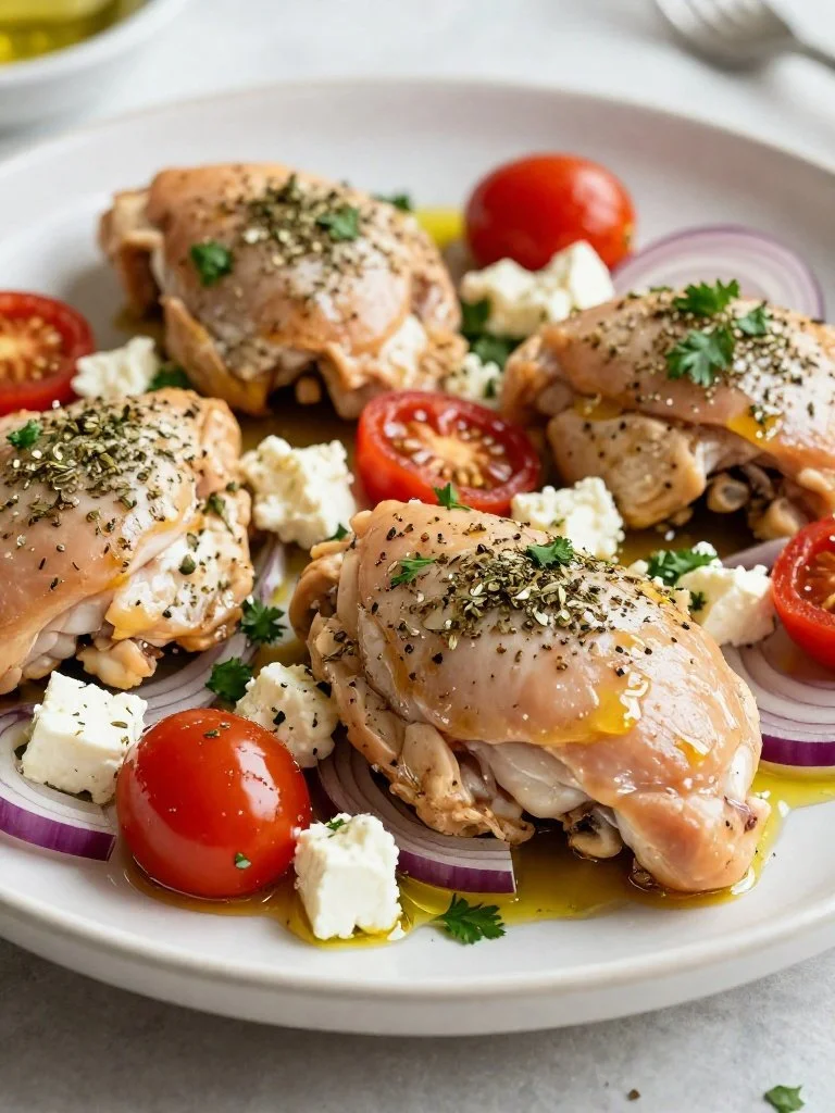 Sheet Pan Feta And Greek Chicken