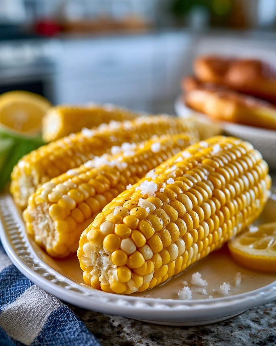 Southern Boiled Corn on the Cob