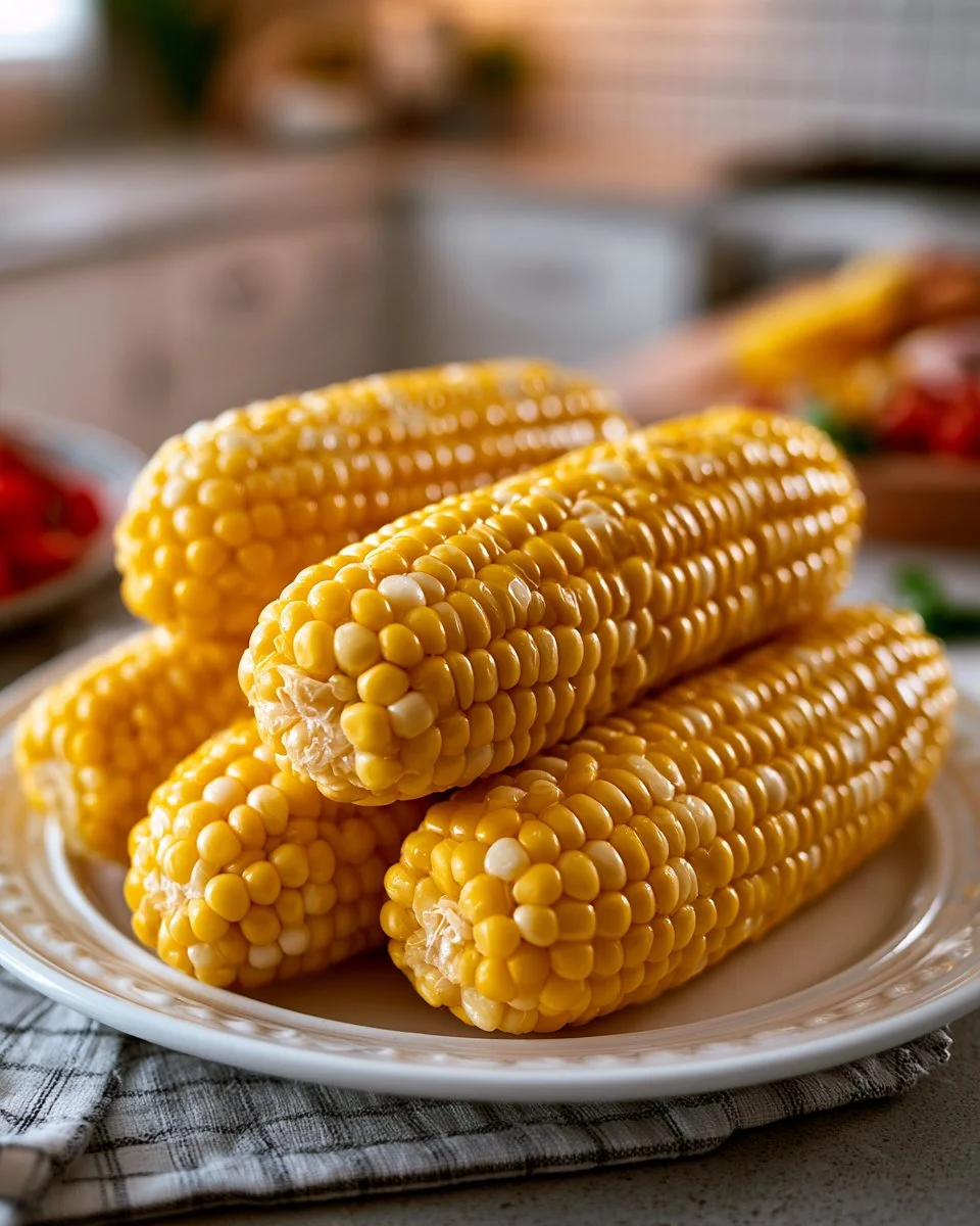 Southern Boiled Corn on the Cob