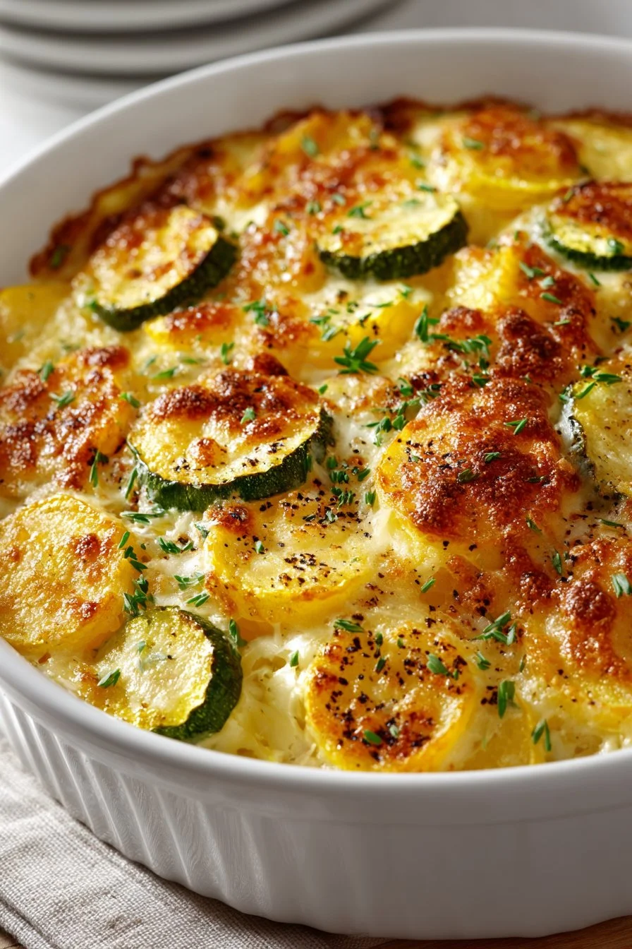 Southern Style Yellow Squash Casserole