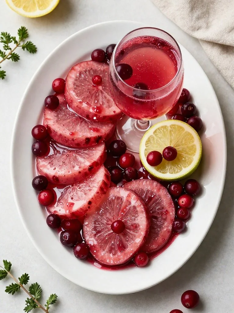 Sparkling Cranberry Virgin Mimosa