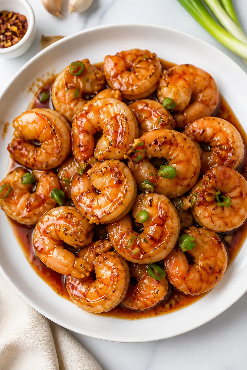 Spicy Honey Garlic Glazed Shrimp Recipes Spicy Honey Garlic Glazed Shrimp Recipes