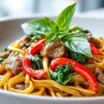 spicy sausage italian drunken noodle 2026 06 11 021131 683x1024 1