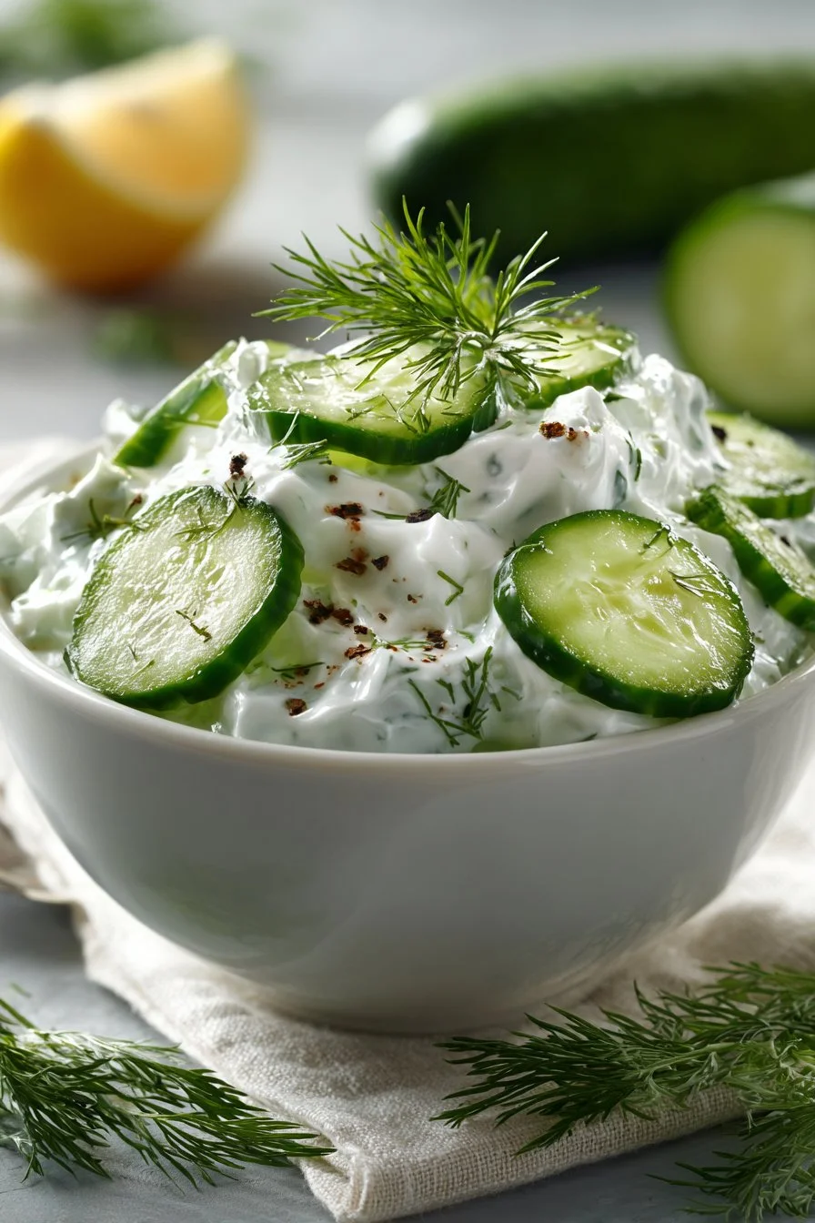Summer Garden Fresh Cucumber Dip