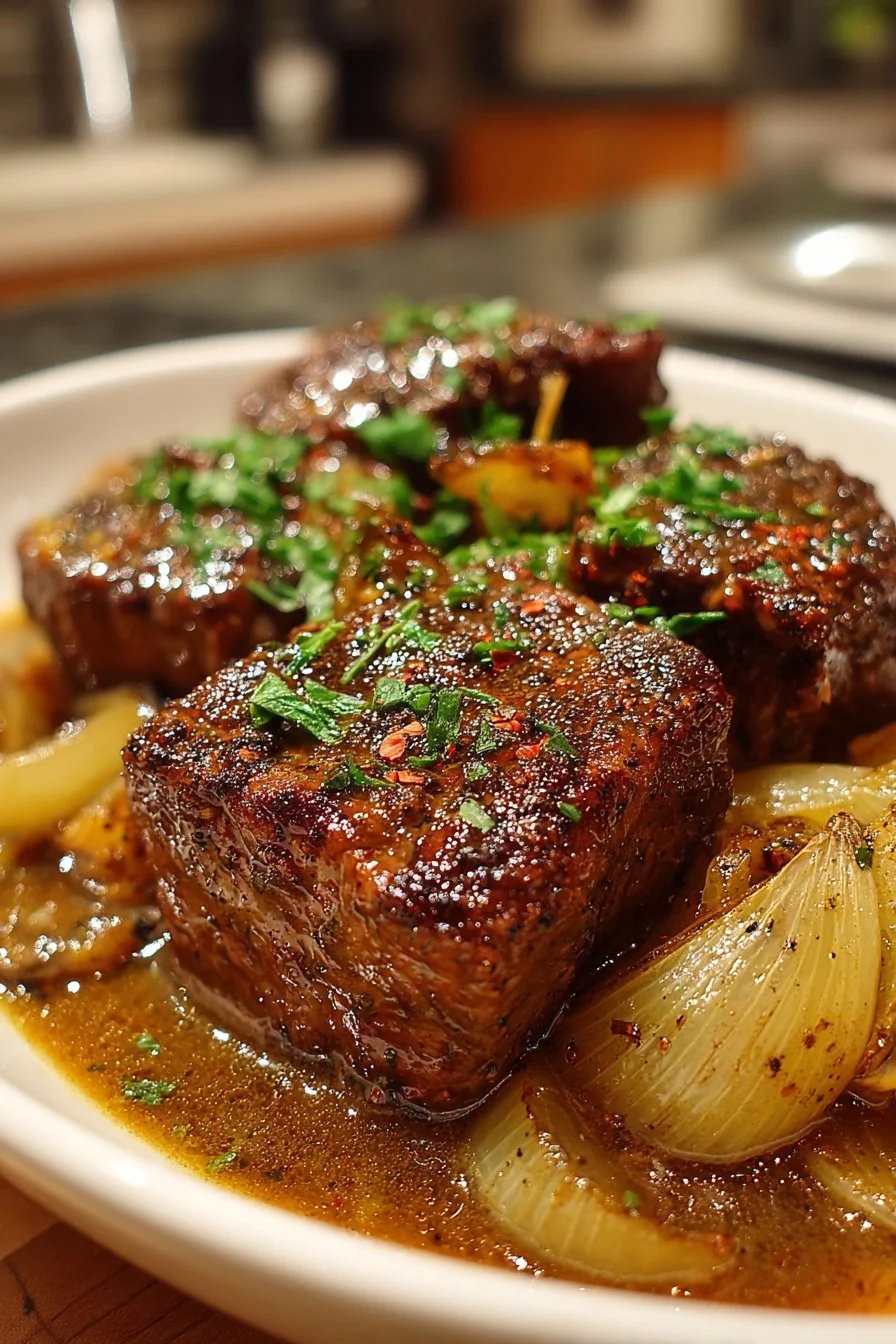 Tender Fall Apart Cube Steak Crock Pot Recipe
