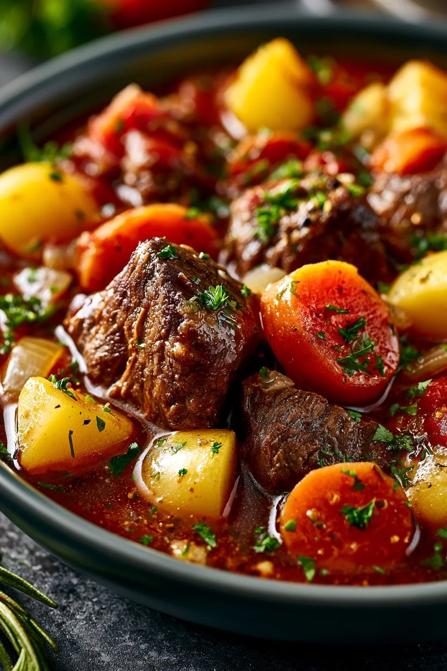 Tender Slow Cooker Beef Stew Recipe