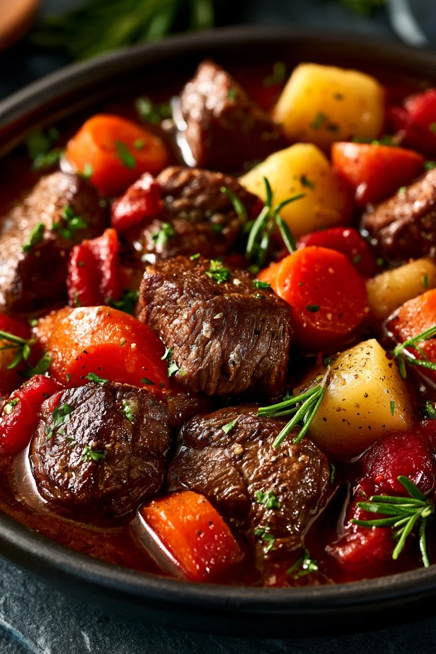 Tender Slow Cooker Beef Stew Recipe