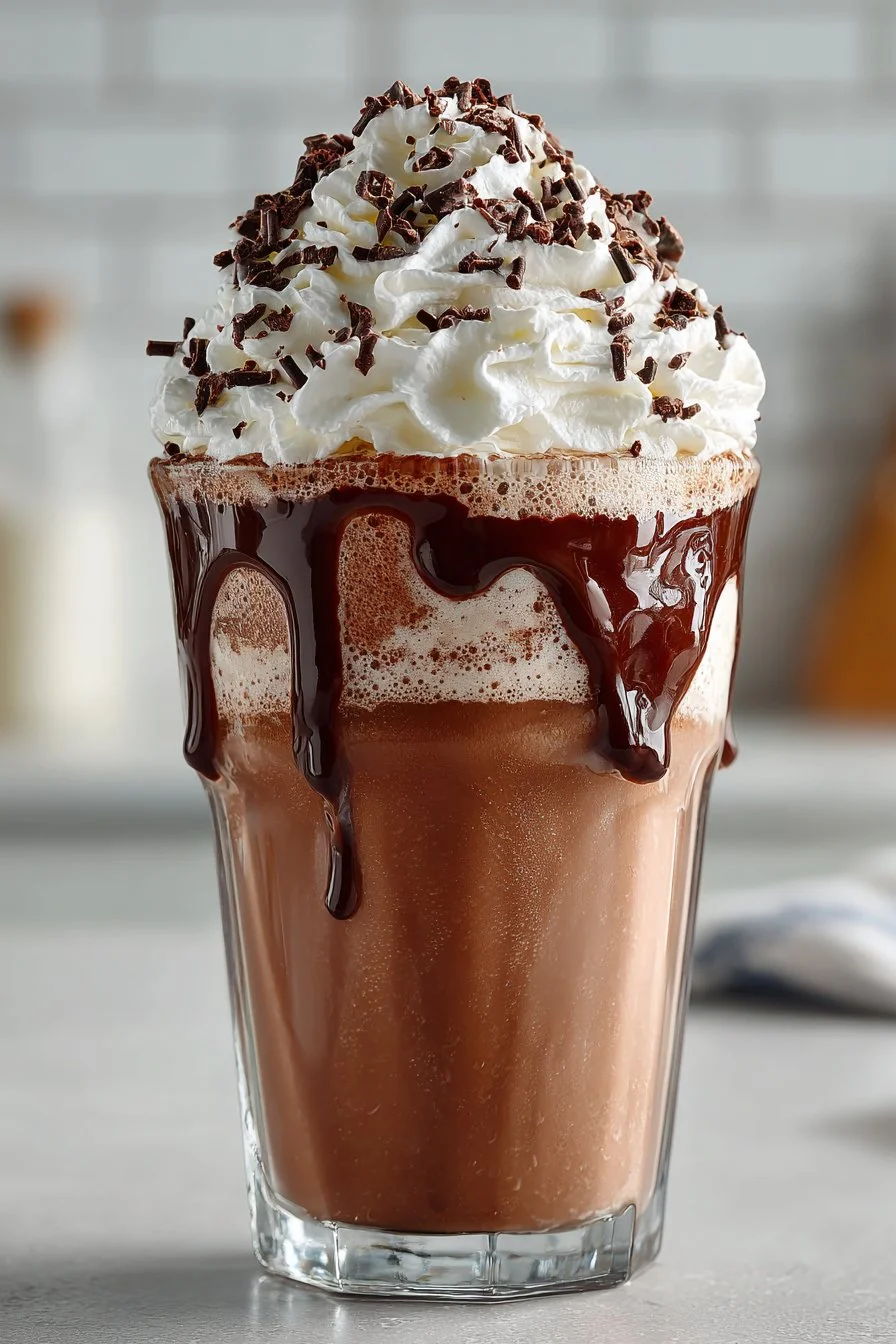Thick and Creamy Classic Chocolate Milkshake