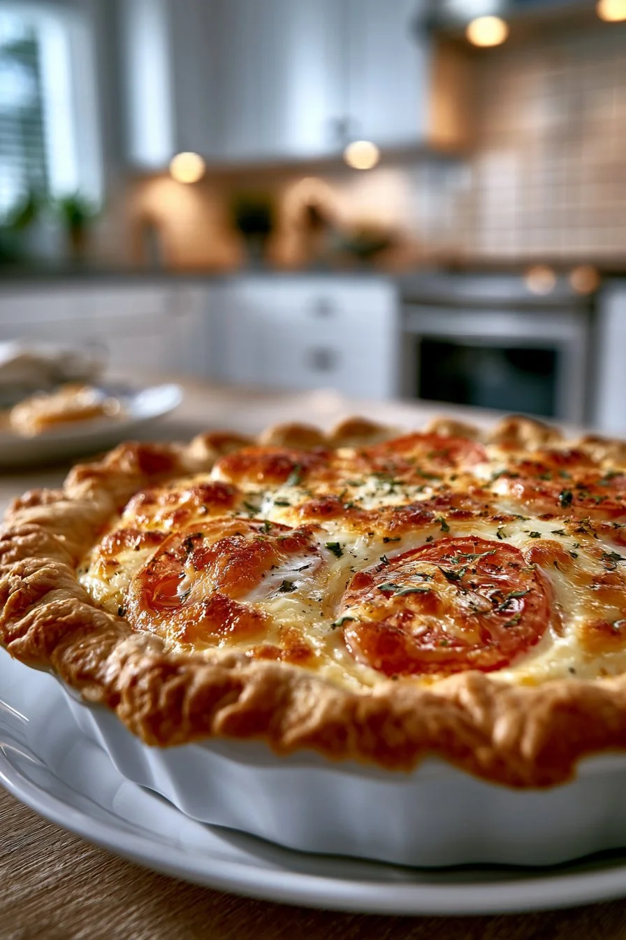 Traditional Southern Tomato Pie Recipe