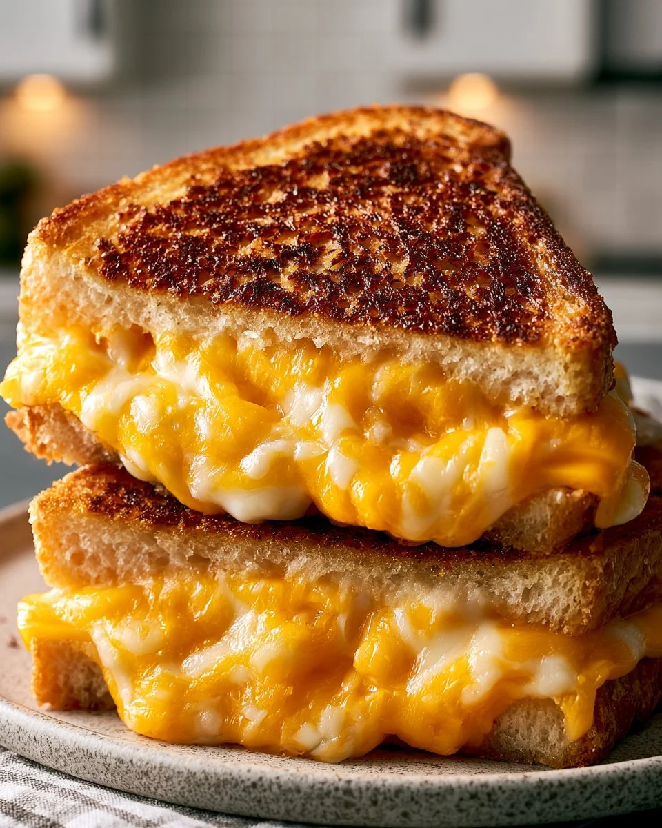 Ultimate Diner Style Grilled Cheese