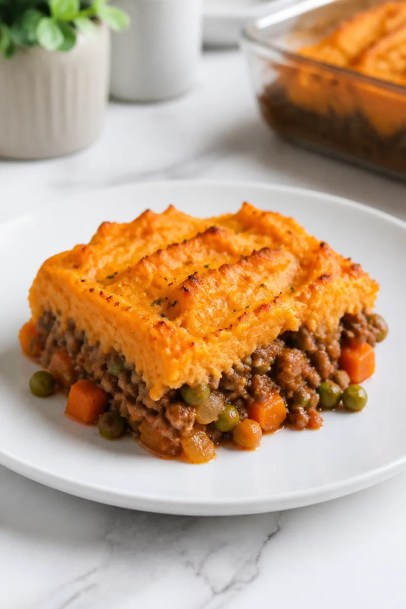 Classic Beef Shepherd's Pie With Sweet Potato
