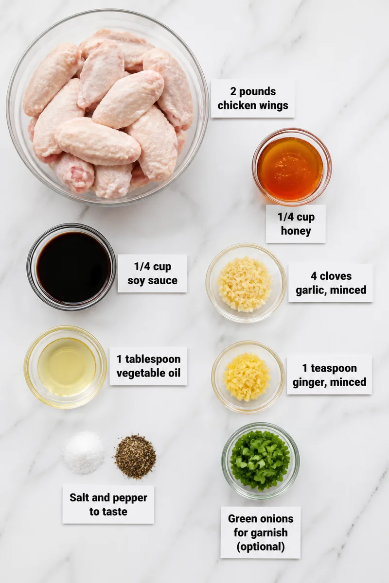 Crispy Honey Garlic Chicken Wing Airfryer Recipe