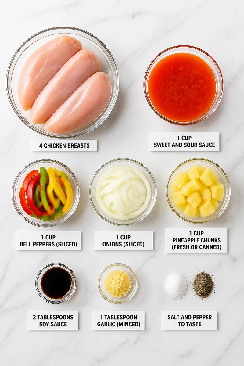 Slow Cooker Sweet And Sour Crockpot Chicken Recipe